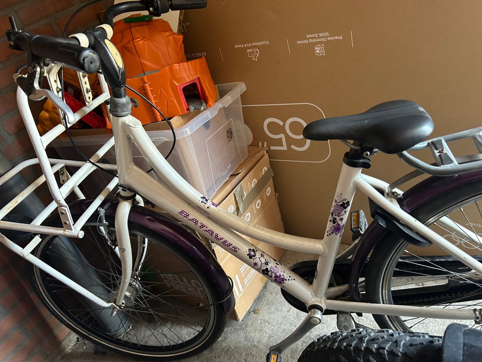 Batavus meisjes fiets 26inch, 55 cm of meer, Ophalen, Gebruikt, Minder dan 10 versnellingen