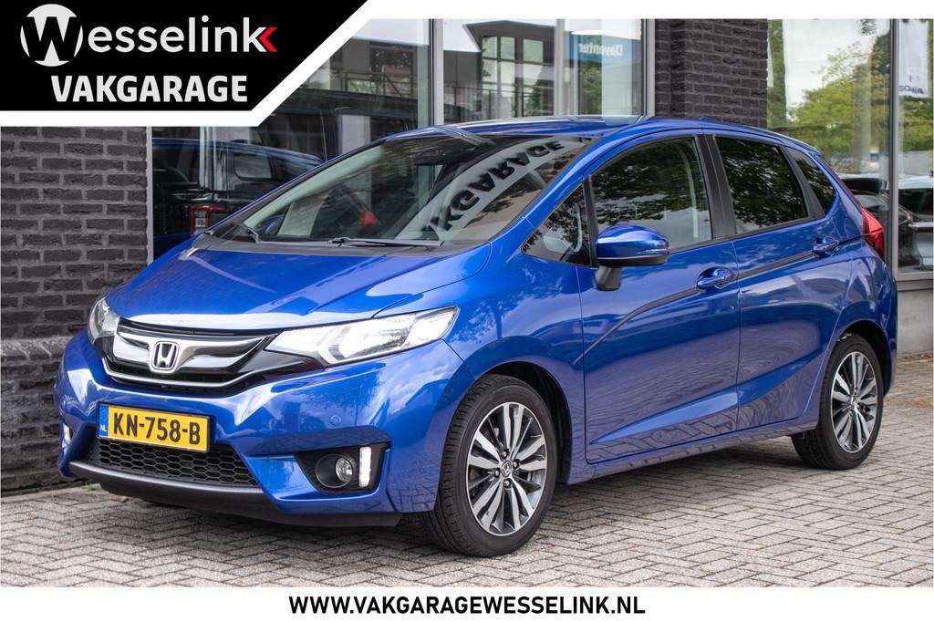Honda Jazz 1.3 i-VTEC Elegance | trekhaak | Camera | Navi |, Auto's, Honda, 12 maanden, 450 kg, Gebruikt, 4 cilinders