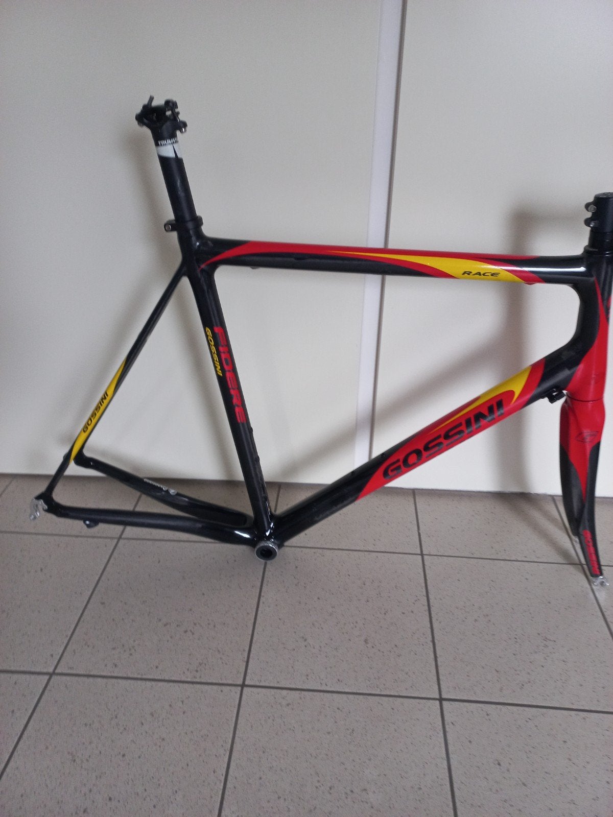 Carbon race fiets frame Xl, Overige merken, Gebruikt, Carbon, Ophalen of Verzenden