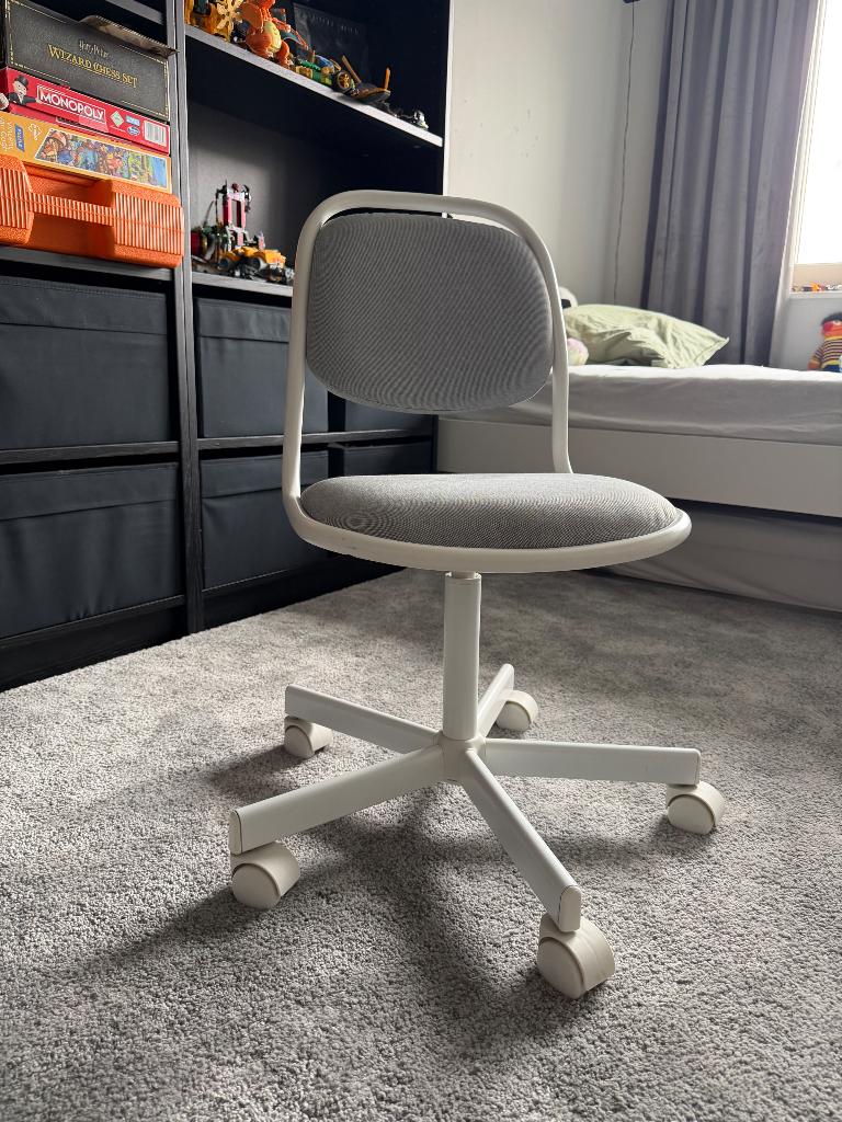 Kinderbureaustoel ÖRFJÄLL IKEA grijs, Huis en Inrichting, Bureaustoelen, Ophalen of Verzenden, Zo goed als nieuw, Grijs, Bureaustoel