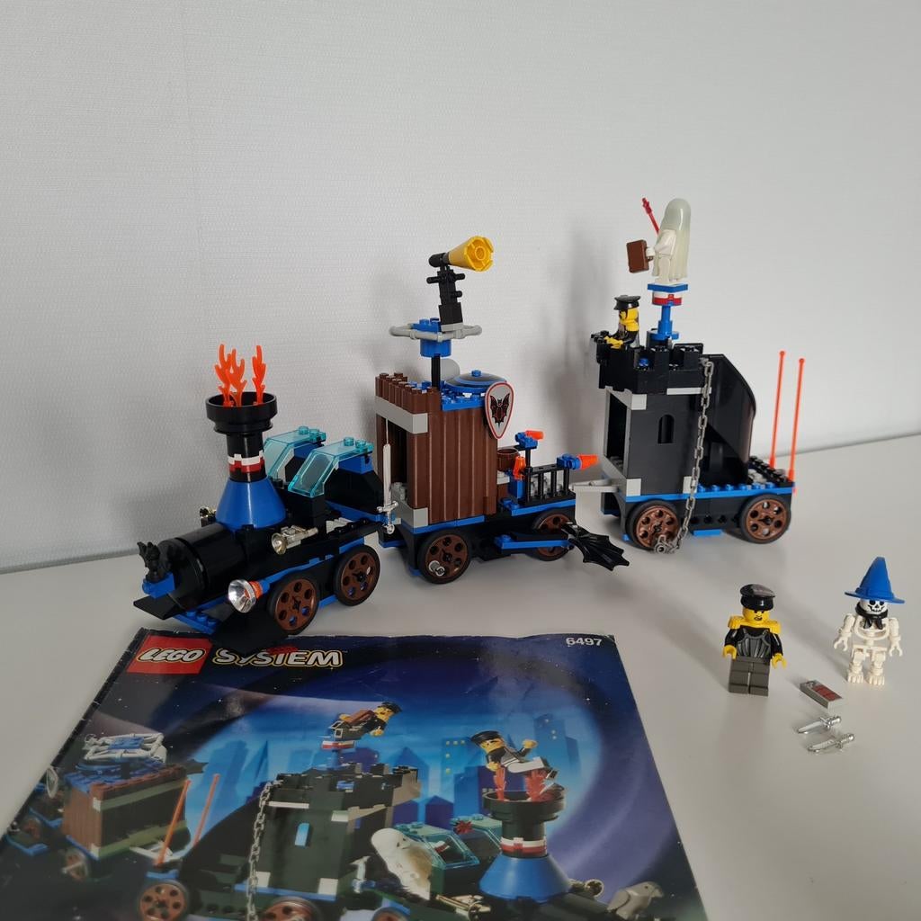 Lego systeem 6497 twisted time train, Compleet, Gebruikt, Overige thema's, Lego