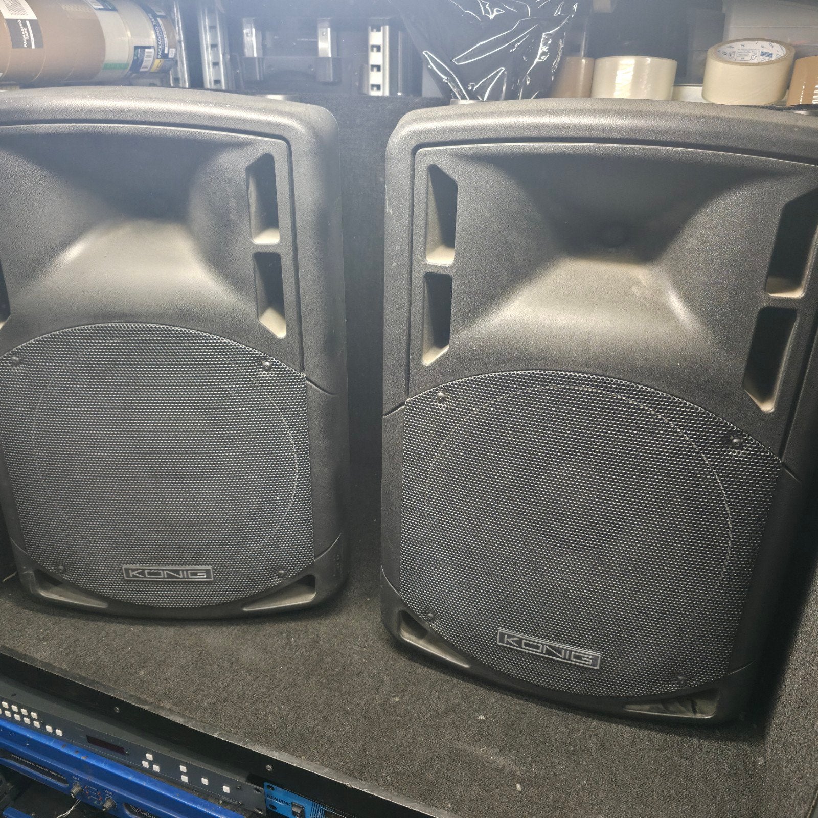 KONIG   12  inch   speakers   10x