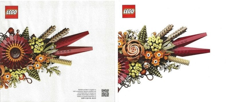 Lego | Botanical | Bloemstuk gedroogde bloemen | 10314, Lego, Overige thema's, Lego, Nieuw