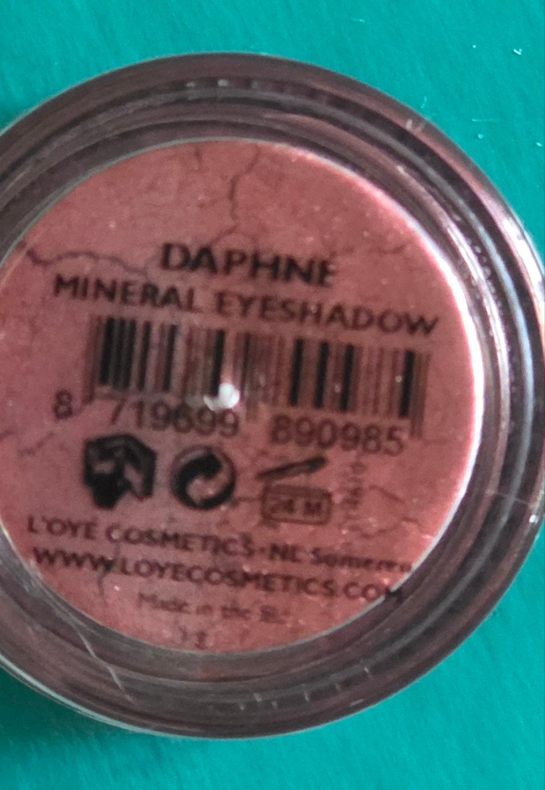 L'oye Mineral Eyeshadow Daphne, Ophalen of Verzenden, Zo goed als nieuw, Ogen