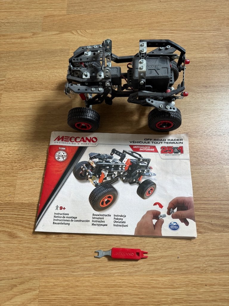 Meccano offroad racer, Ophalen of Verzenden, Zo goed als nieuw, Overige merken