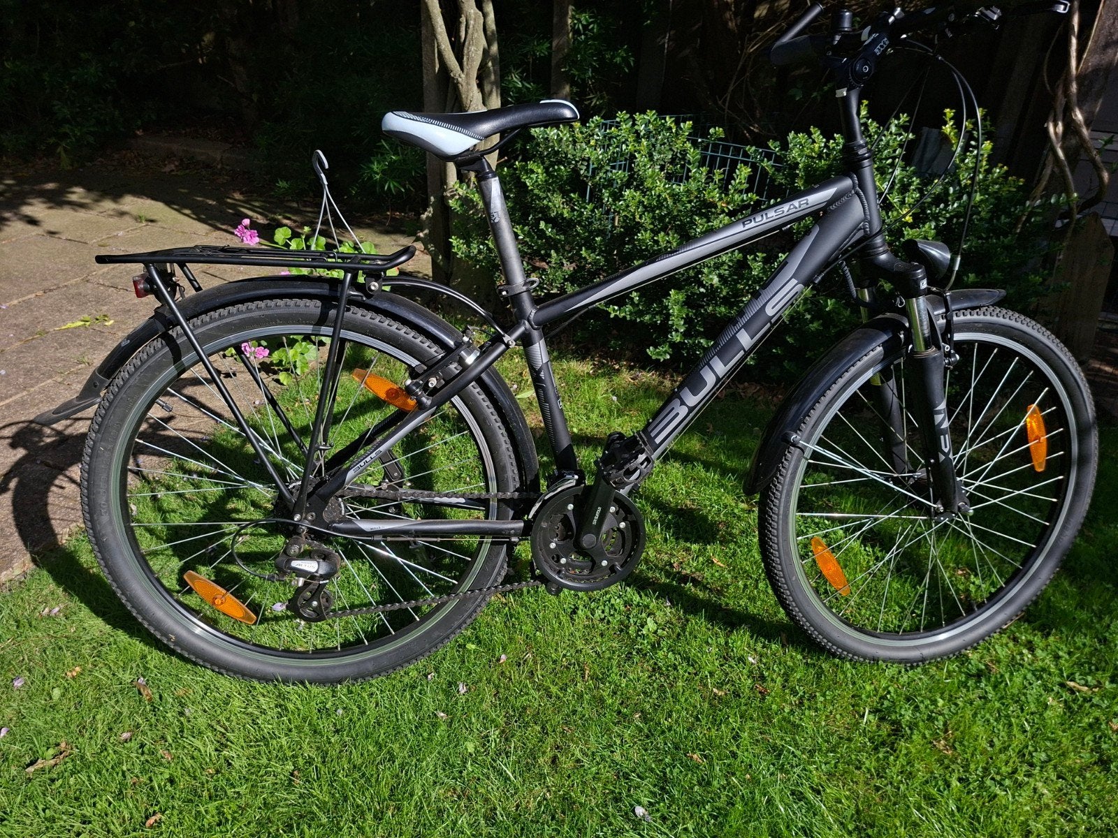 Net onderhouden Bulls Pulsar All-Terrain Fiets/Mountainbike, Velgrem, Minder dan 49 cm, Zo goed als nieuw, Meer dan 20 versnellingen