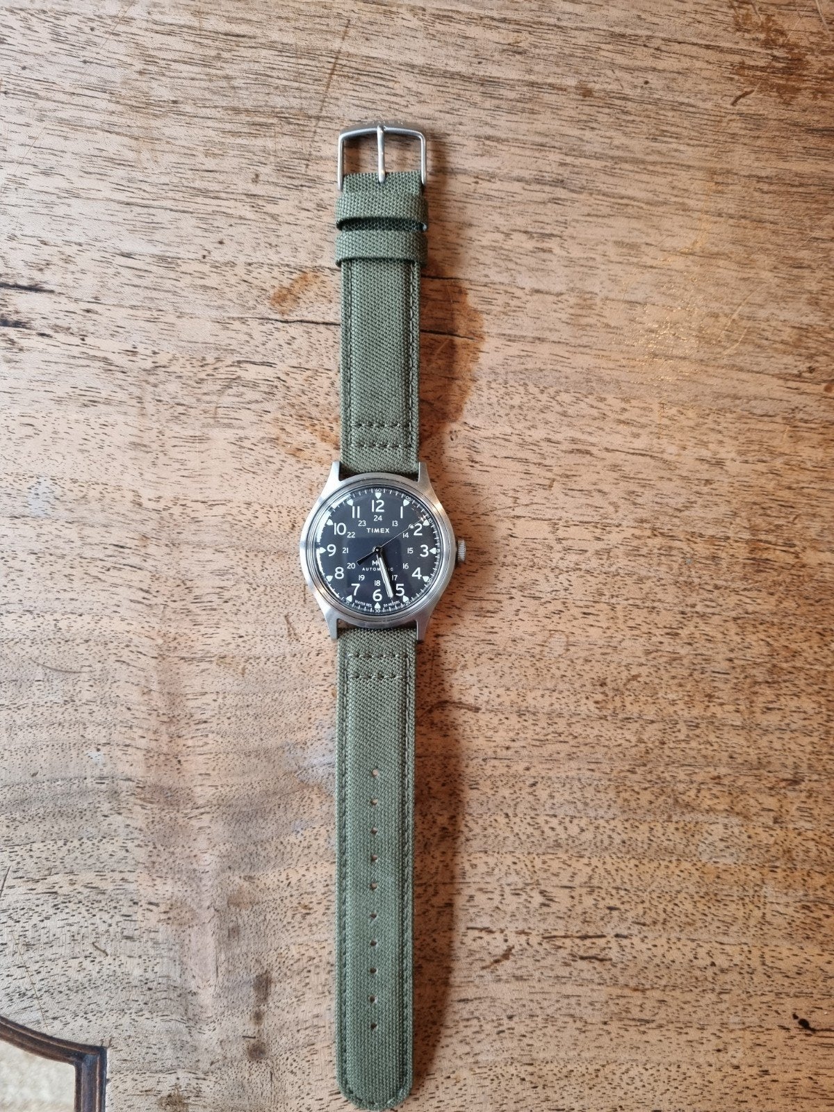 Timex Mk1 Automatic - Nauwelijks gedragen, Overige merken, Staal, Polshorloge, Overige materialen
