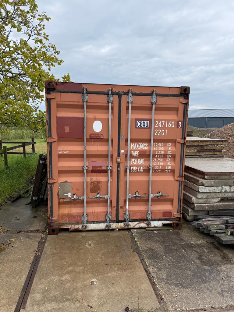 20ft Zeecontainer - ophalen Zeeland, Ophalen