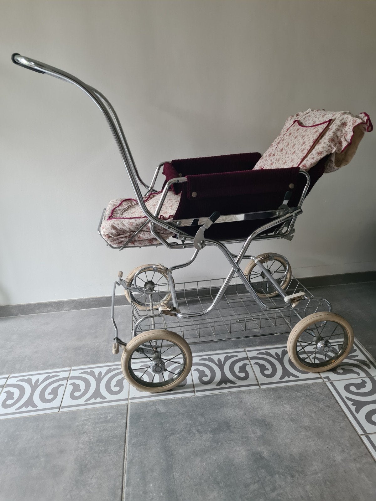 Vintage kinderwandelwagen - Charmante Retro Stijl, Ophalen, Gebruikt, Kinderwagen, Overige merken