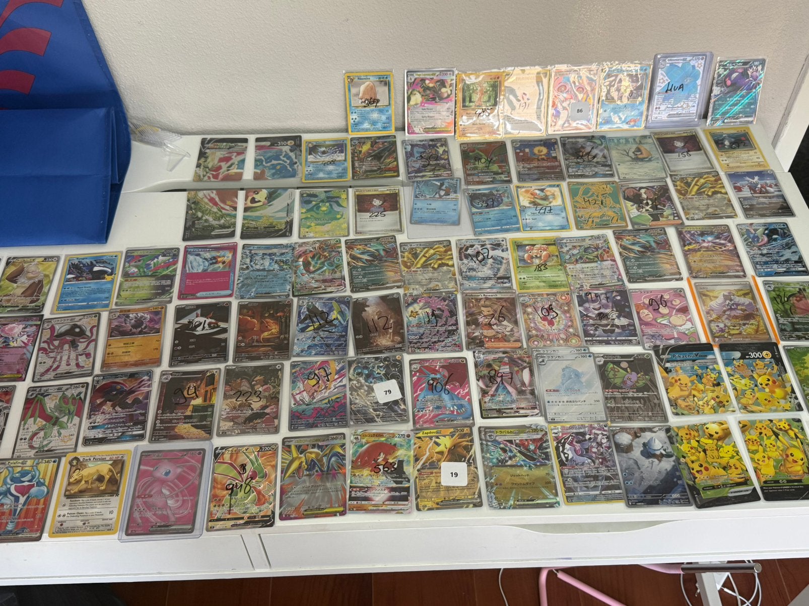 Grote Pokémon Kaarten Collectie - Los of in één koop!, Ophalen of Verzenden, Zo goed als nieuw, Meerdere kaarten