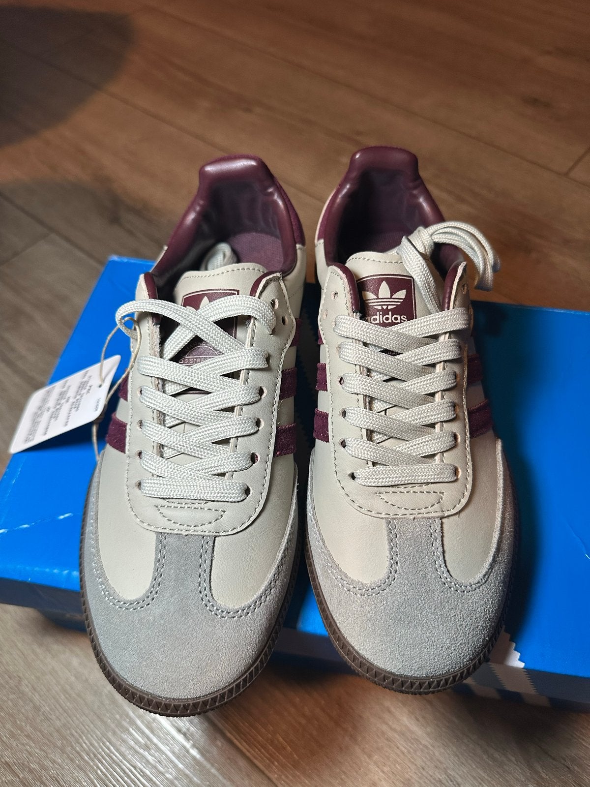Adidas Samba OG sneakers - Nieuw met doos, Kleding | Dames, Schoenen, Ophalen of Verzenden, Nieuw, Grijs, Sneakers of Gympen