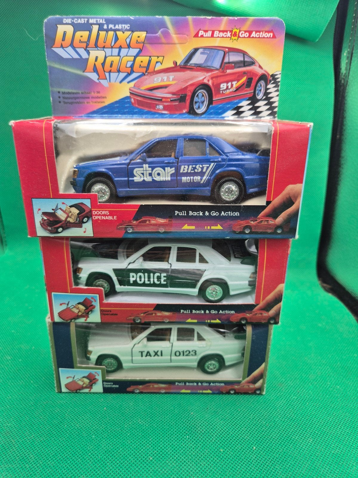 385 3x mercedes benz welly, Ophalen of Verzenden, Zo goed als nieuw, Auto