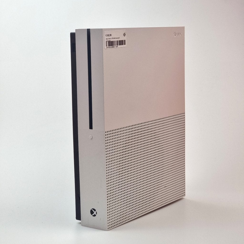 Xbox One S 1TB Wit Exclusief Controller, Spelcomputers en Games, Spelcomputers | Xbox One, Xbox, Zo goed als nieuw, Support@xbox.com