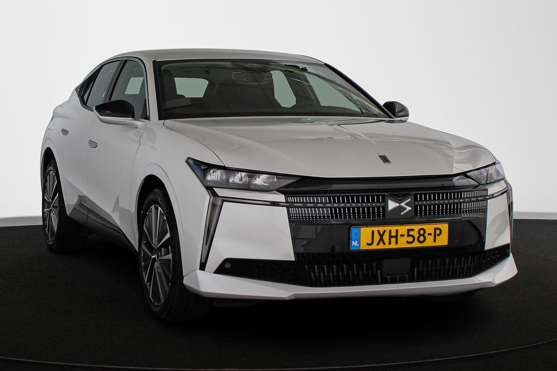 DS No 4 E-Tense Pallas 58.3 kWh Camera Apple CarPlay 19", Auto's, Gebruikt, 213 pk, Leder en Stof, DS 4