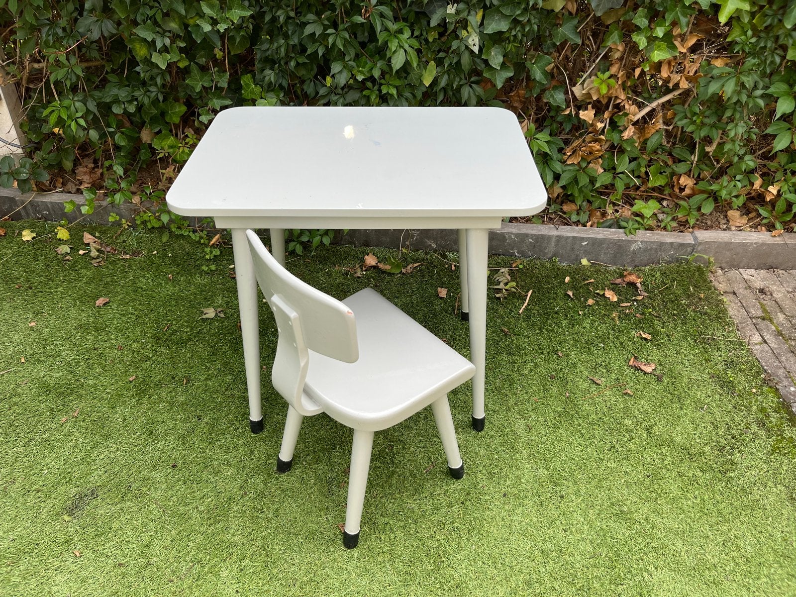 Kinderbureautje met stoeltje, Ophalen, Gebruikt, Tafel(s) en Stoel(en)