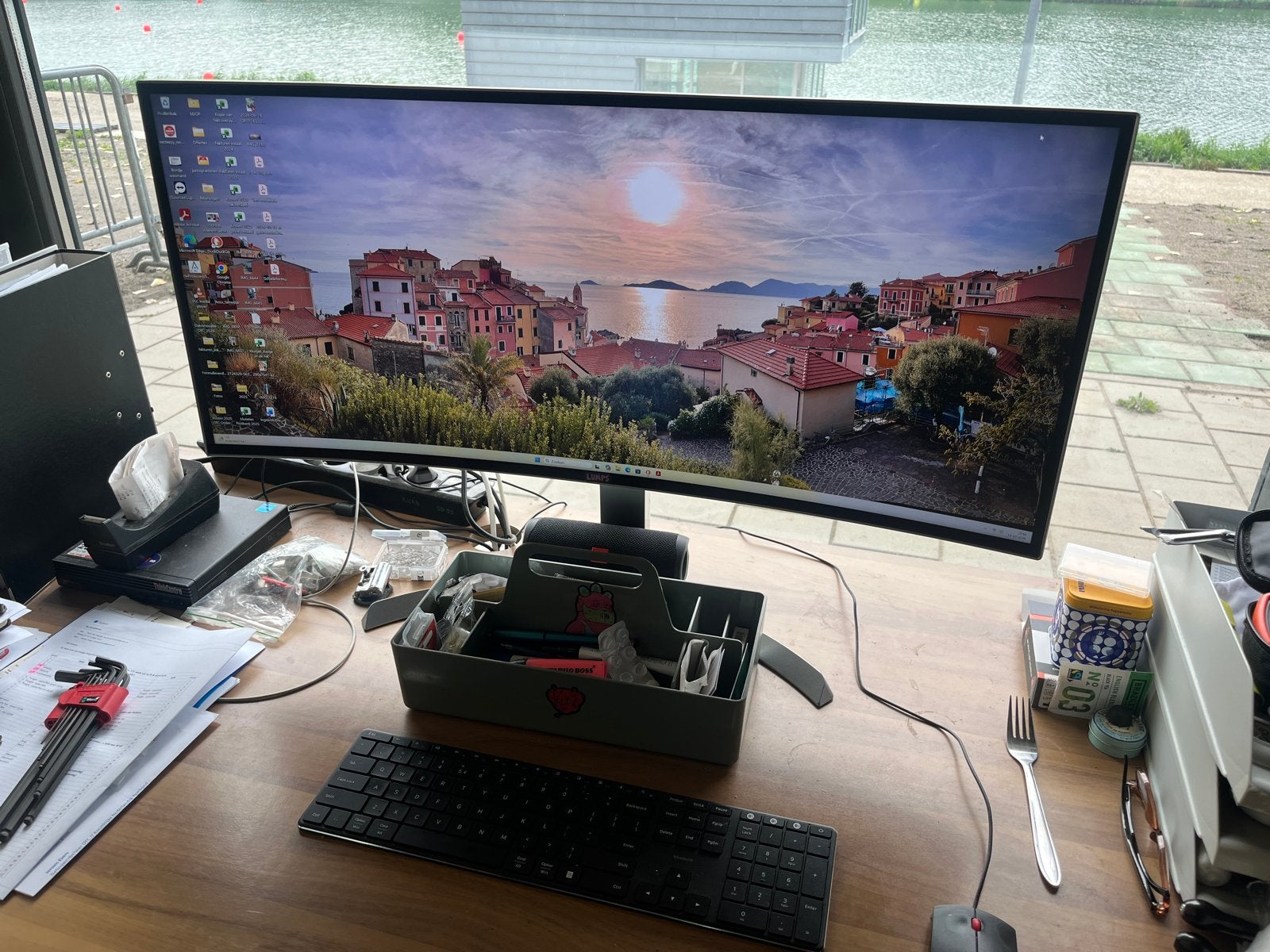 LG 34UC99-W Ultrawide Curved Monitor - Zo goed als nieuw, Ophalen, IPS, Curved, Zo goed als nieuw