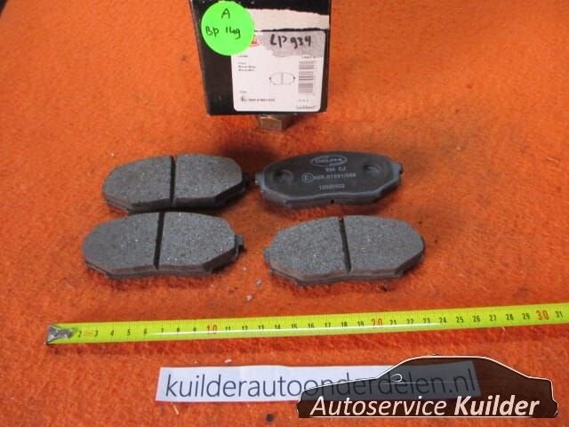 Remblokken voorzijde Mazda MX5  1.6 NA  Delphi LP0934  N0Y13, -, -, Nieuw, Ophalen of Verzenden