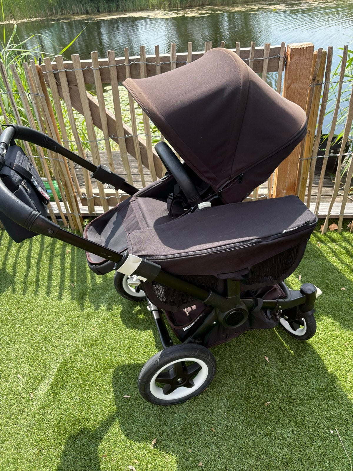 Bugaboo Donkey 2 Duo kinderwagen - Compleet, Ophalen, Gebruikt, Combiwagen, Duowagen