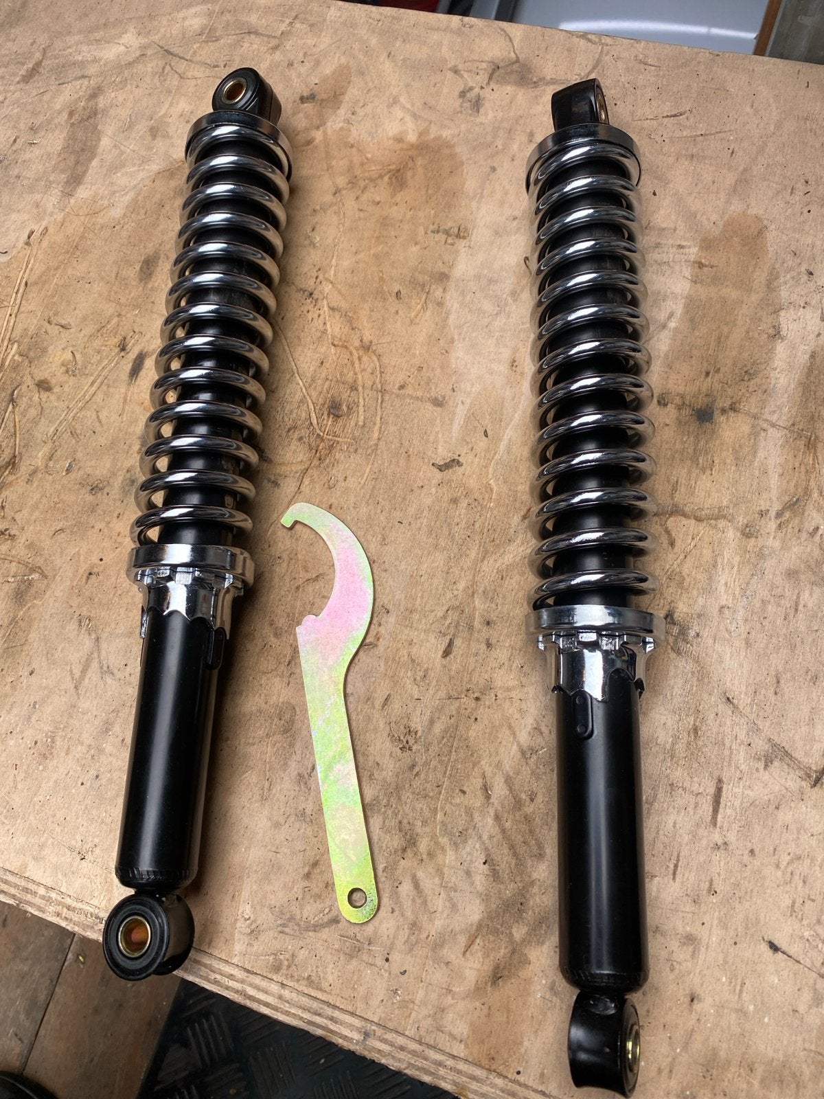 Kreidler schokbrekers - Nieuwstaat, 37.5 cm, Ophalen of Verzenden, Zo goed als nieuw, Overige typen