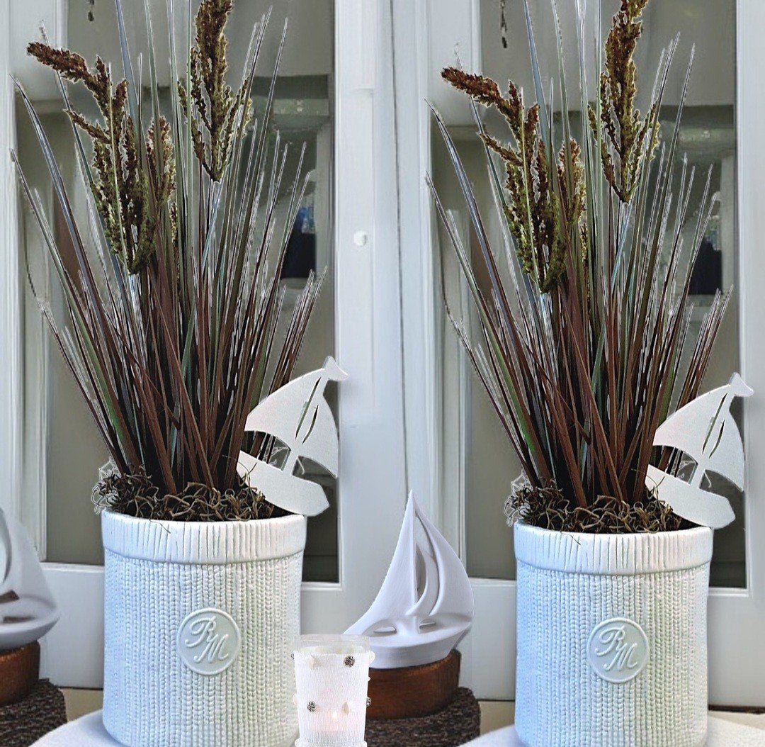 2 rivièra maison bloempotten, Rond, Binnen, Ophalen of Verzenden, Minder dan 40 cm