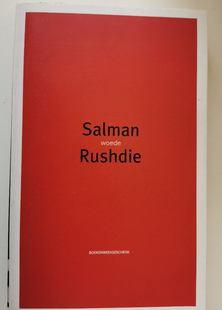 195...salman rhusdie ;; woede, Ophalen of Verzenden, Zo goed als nieuw