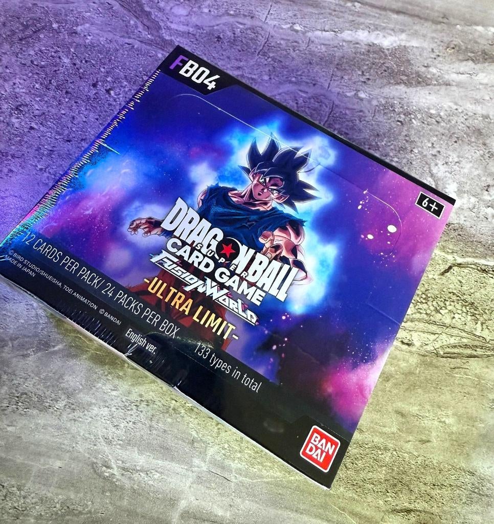 Dragon Ball Super FB04 Ultra Limit Booster Box, Ophalen of Verzenden, Nieuw, Boosterbox