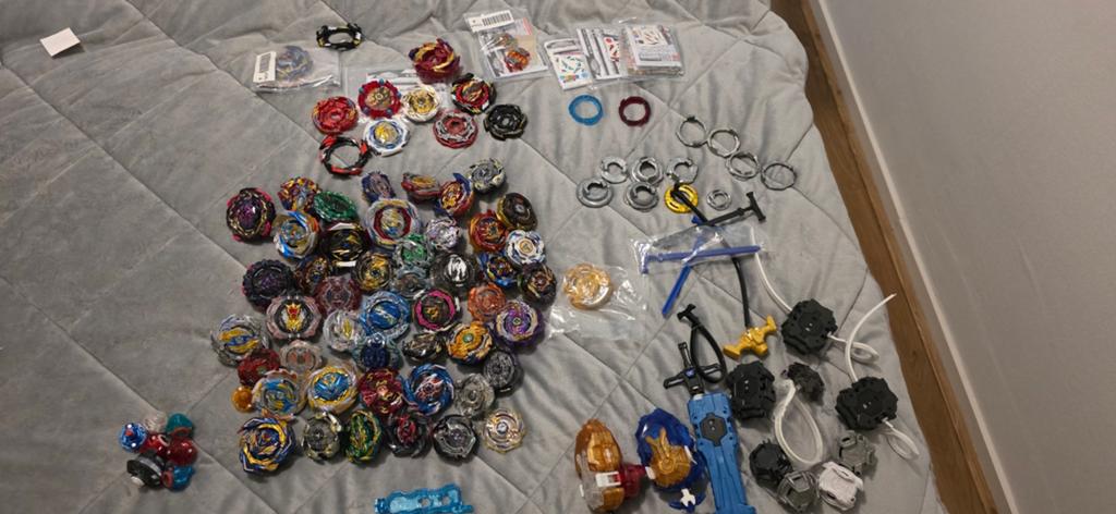 Beyblade burst collectie, Ophalen of Verzenden, Gebruikt