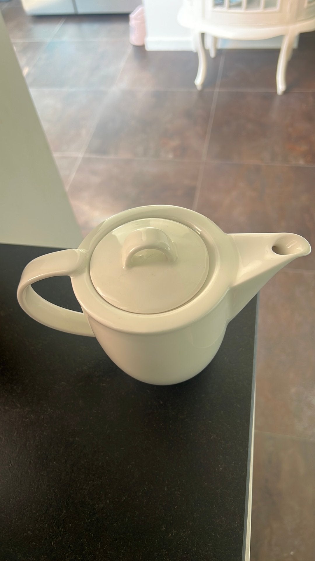 Villeroy rn Boch theepot, Ophalen, Zo goed als nieuw, Overige materialen, Pot, Bus of Blik