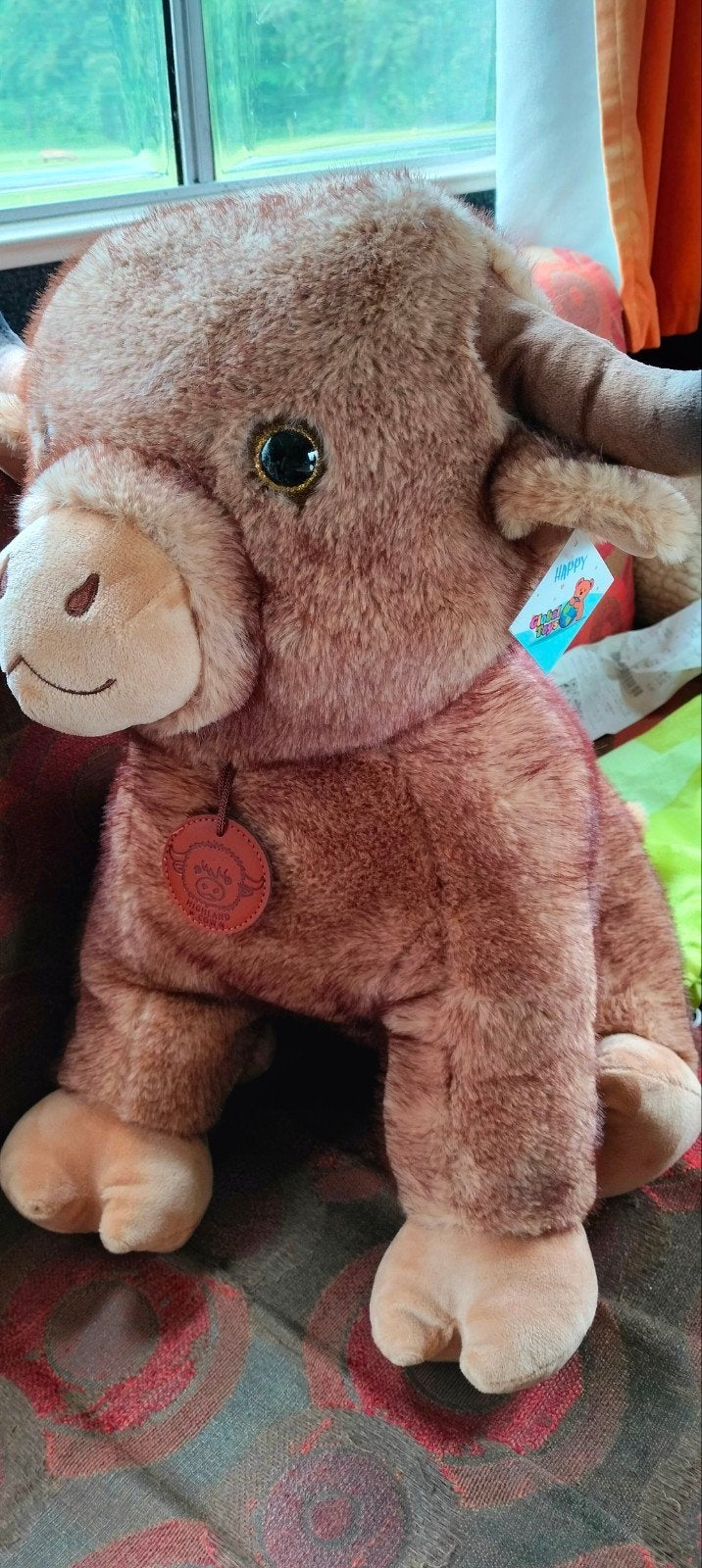 Pluche stier, Ophalen of Verzenden, Nieuw, Stoffen beer, Overige merken
