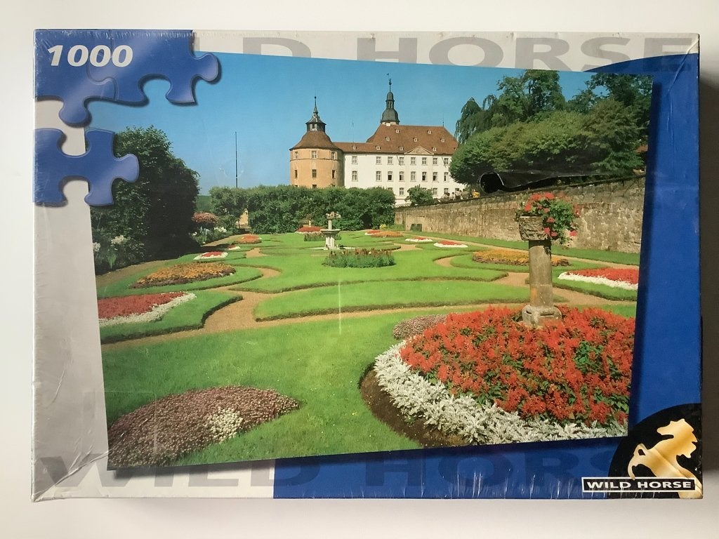 NIEUW puzzel 1000 Hagenburg GESEALED Kasteeltuin Duitsland, Ophalen of Verzenden, 500 t/m 1500 stukjes, Nieuw