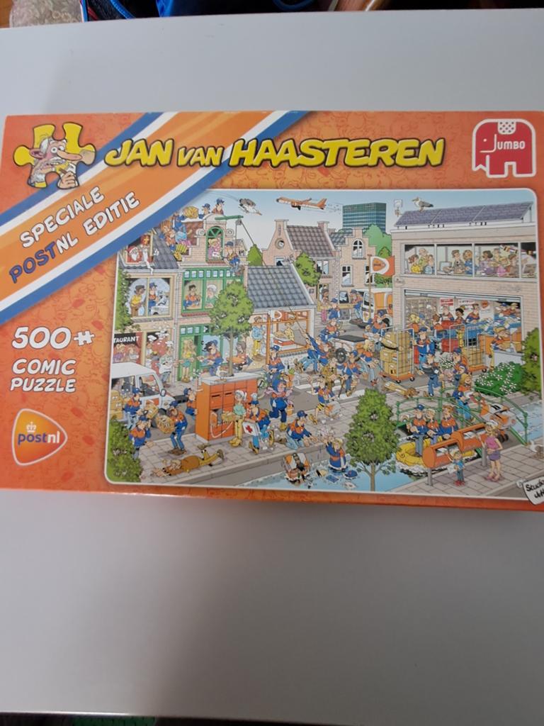 Jan van Haasteren PostNL Speciale Editie Puzzel 500+, Hobby en Vrije tijd, Denksport en Puzzels, Ophalen of Verzenden, 500 t/m 1500 stukjes