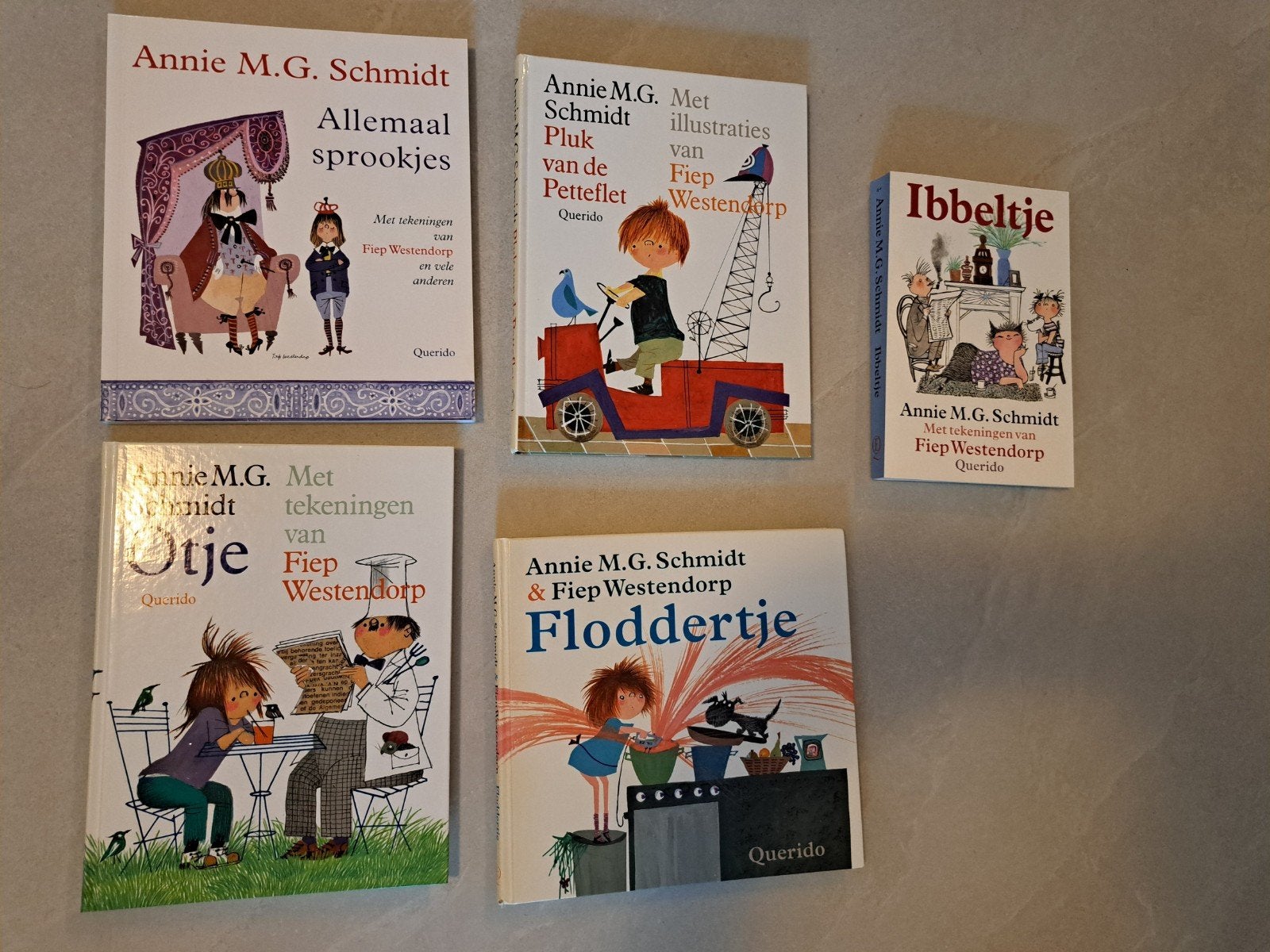 Annie M.G. Schmidt Boeken Collectie - 5 Klassiekers, Ophalen, Gelezen, Annie M.G. Schmidt, Fictie algemeen