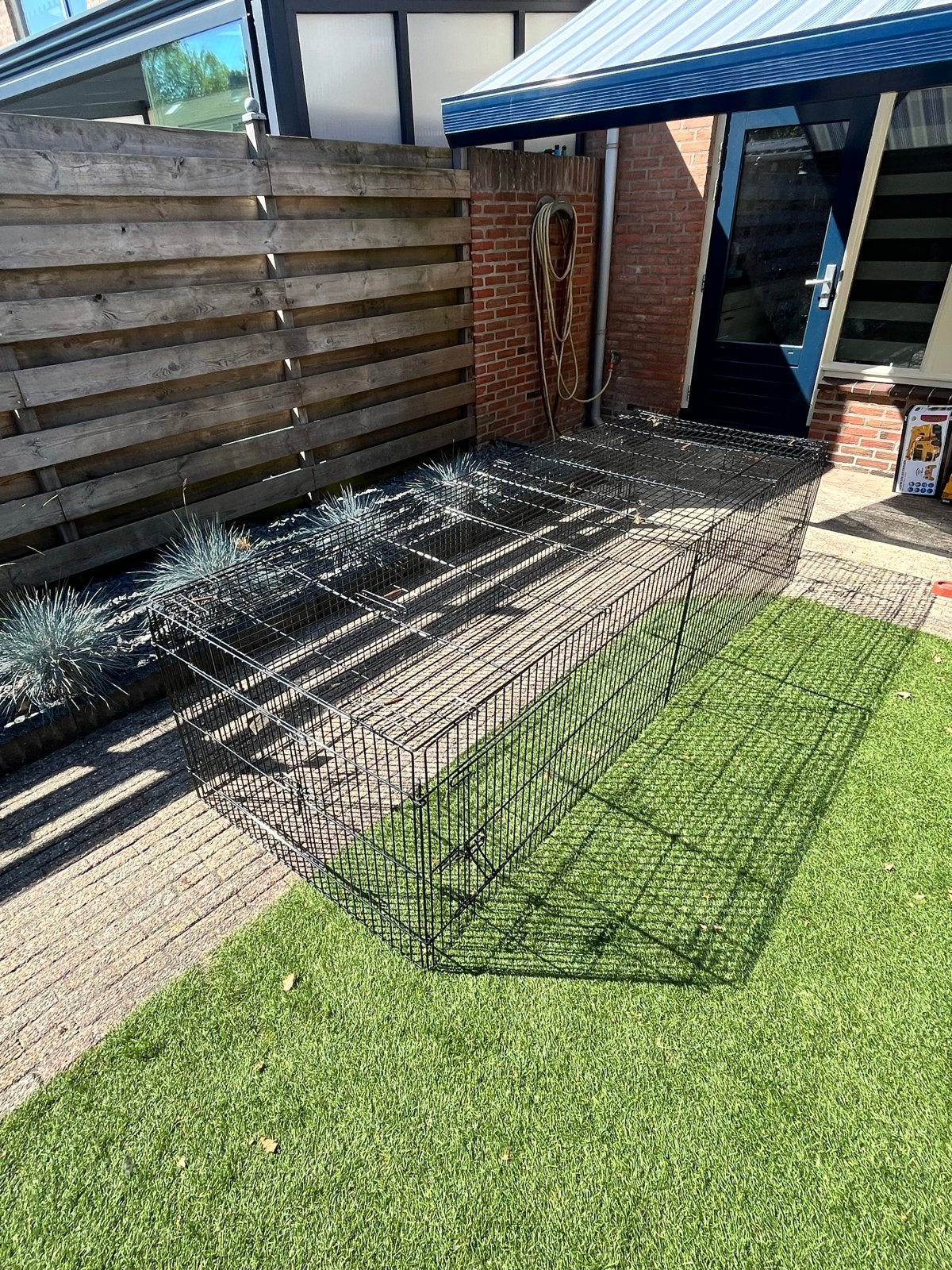 Dierenren konijnenren kippenren enz, Dieren en Toebehoren, Knaagdieren en Konijnen | Hokken en Kooien, Ophalen, 110 cm of meer