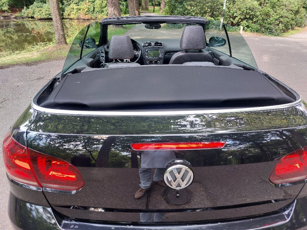 Volkswagen Golf 1.2 TSI 77KW BMT Cabrio 2011 Zwart Coll.item, Dealer onderhouden, Achterwielaandrijving, 4 cilinders, Cabriolet