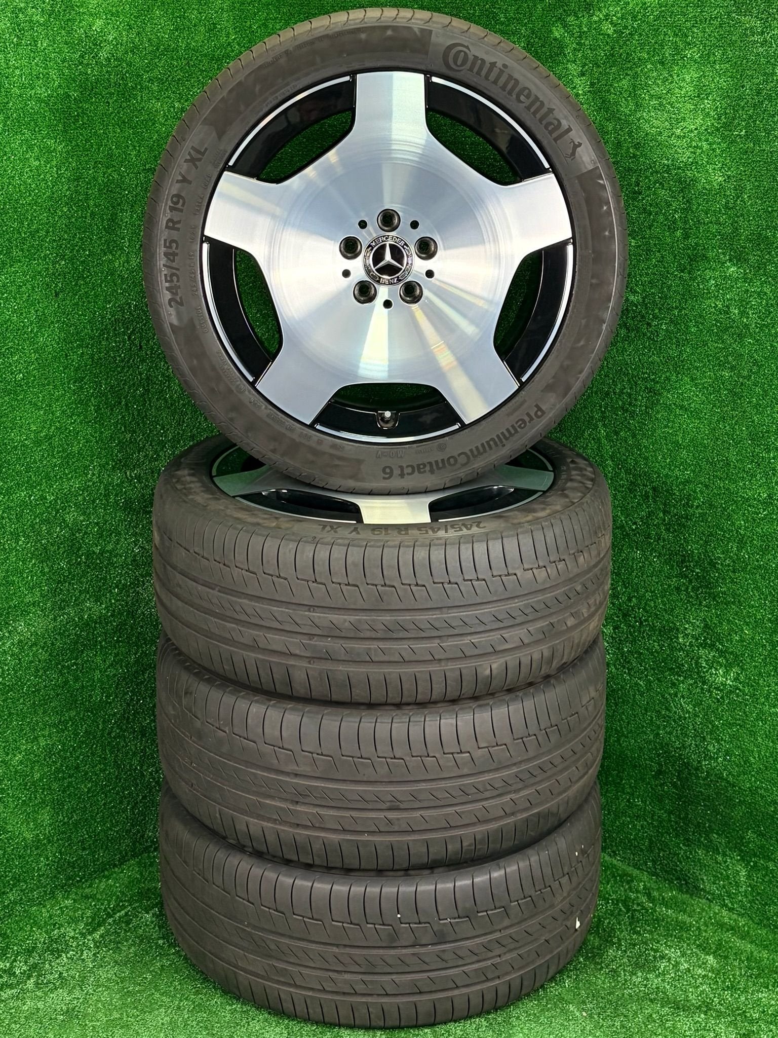 Originele 19 inch Mercedes Monoblock velgen V-klasse W447, 19 inch, -, -, Banden en Velgen