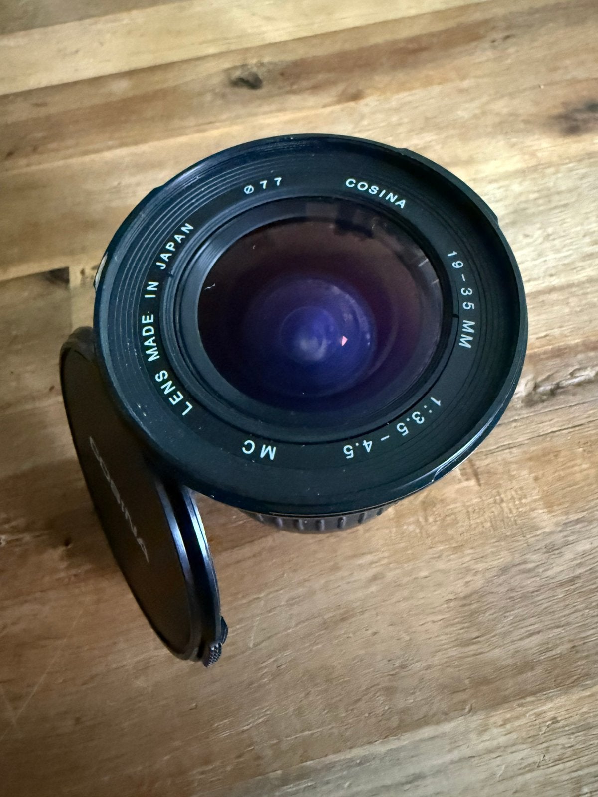Voor Canon EF: Cosina 19-35 groothoek, Audio, Tv en Foto, Fotografie | Lenzen en Objectieven, Ophalen of Verzenden, Zo goed als nieuw