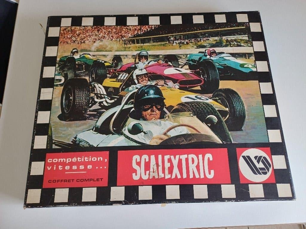 Scalextric Racebaan zoldervondst, Kinderen en Baby's, Speelgoed | Racebanen, Elektrisch, Ophalen, Overige merken, Racebaan