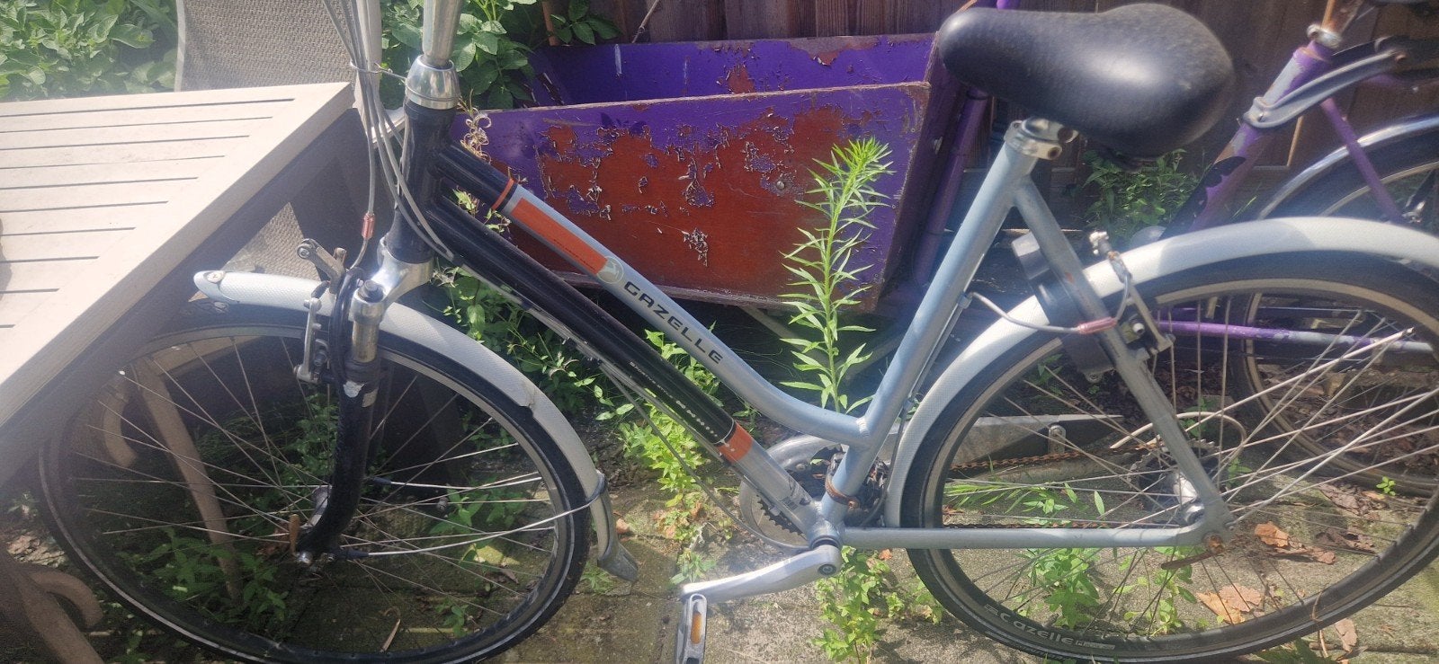Gazelle damesfiets, gebruikt, goede staat, Terugtraprem, Gebruikt, Ophalen of Verzenden, 50 tot 53 cm