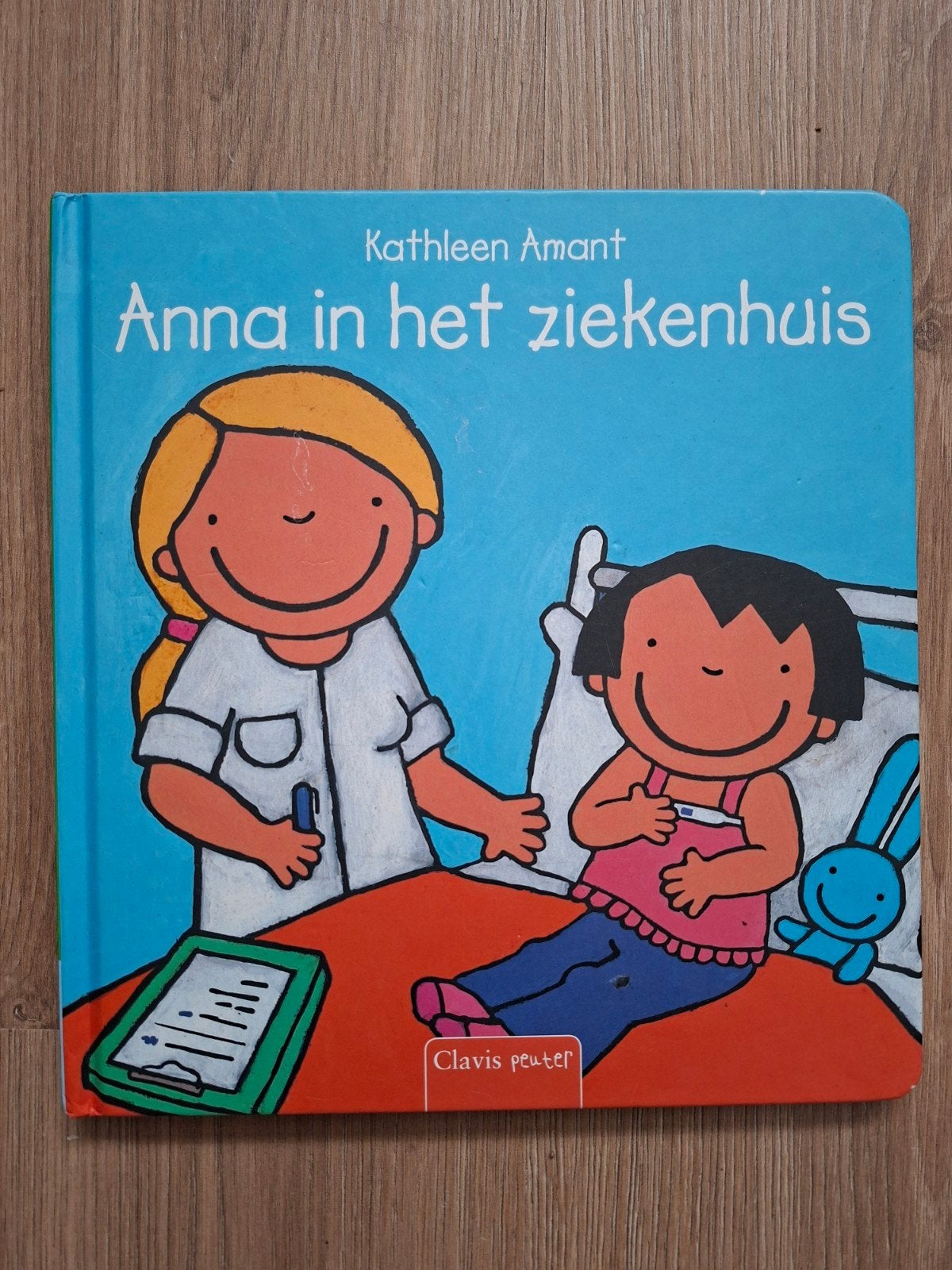 Kathleen Amant - Anna in het ziekenhuis, 3 tot 4 jaar, Ophalen of Verzenden, Kathleen Amant, Zo goed als nieuw