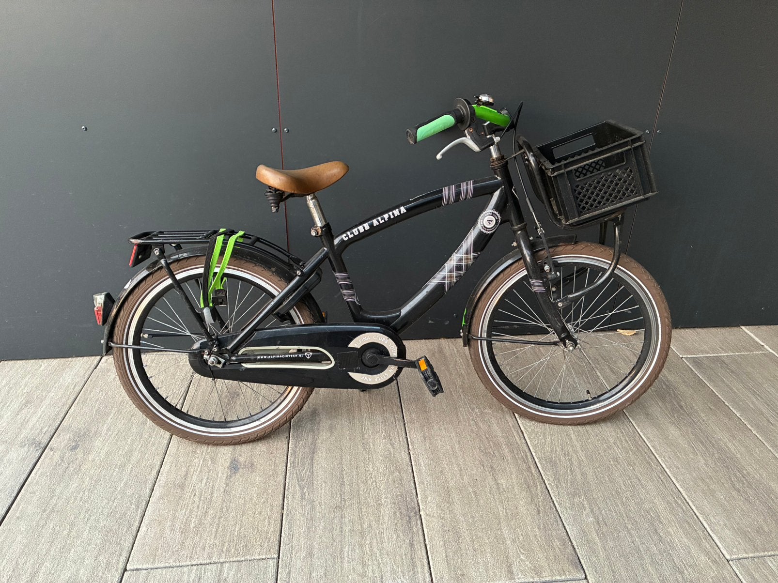 Alpina clubb jongens fiets, Ophalen, Gebruikt, Terugtraprem, 20 inch of meer