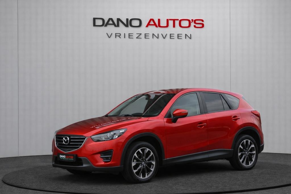 Mazda CX-5 2.5 SKYACTIV-G 192 Sports-Line AWD Leer/Camera/Na, Auto's, Automaat, Gebruikt, 2000 kg, Bedrijf