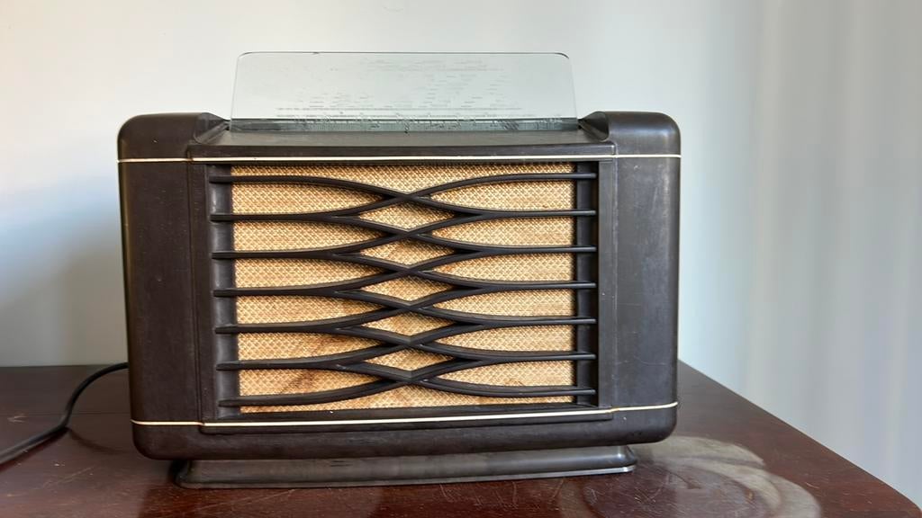 Radio uit de jaren ‘50, Antiek en Kunst, Antiek | Tv's en Audio, Ophalen