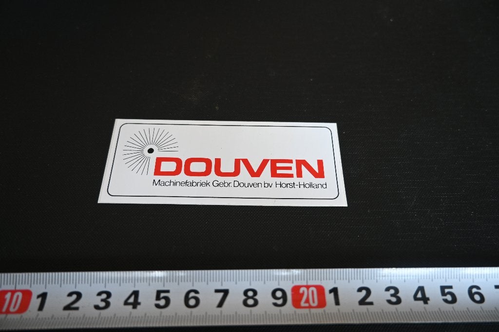sticker Horst DOUVEN Machinefabriek Gebr. Douven bv, Verzamelen, Ophalen of Verzenden, Zo goed als nieuw