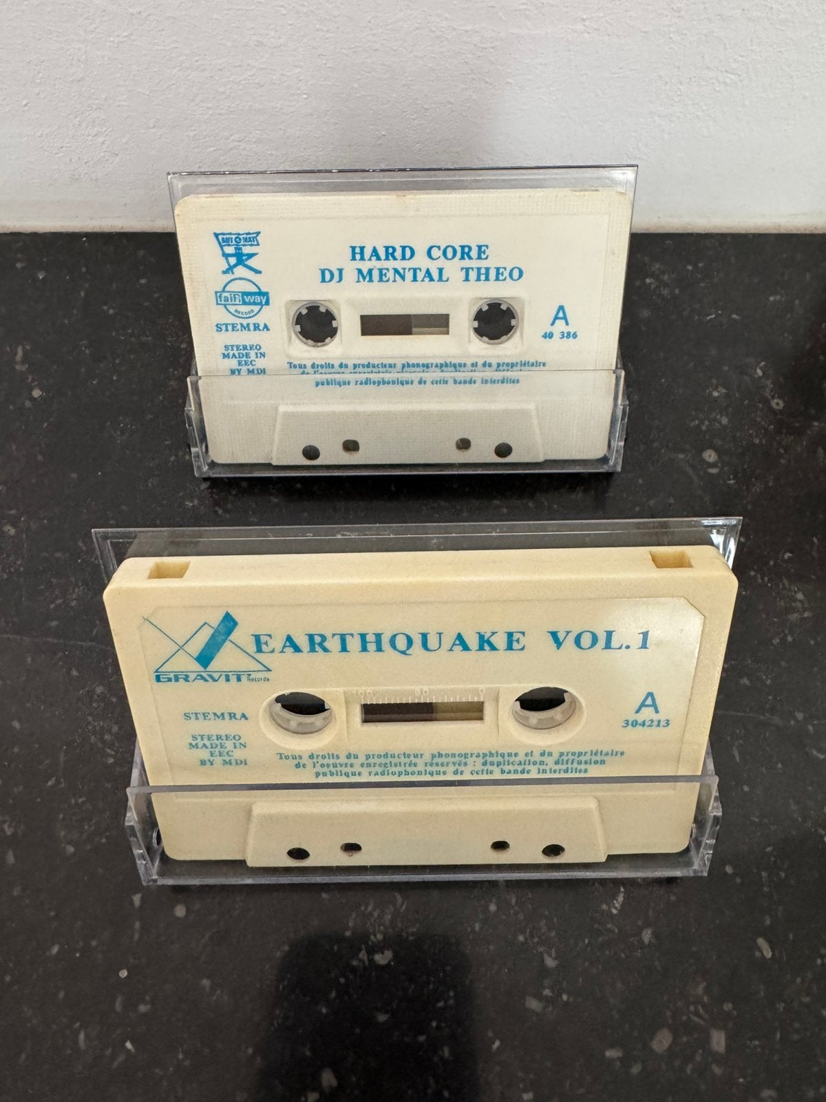 2 x Hardcore Gabber Tapes, Verzenden, Gebruikt, Dance, 1 bandje