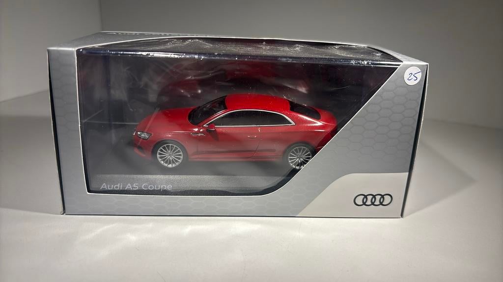 Audi a5 coupe red minichamps 1.43, Auto, Ophalen of Verzenden, MiniChamps, A