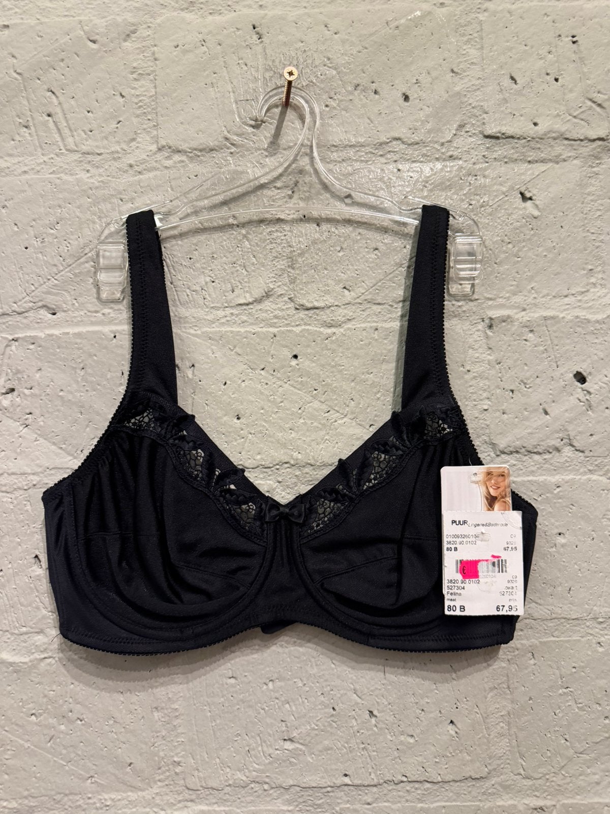 Felina bh 40/ 80B NIEUW!! Nu €30, Ophalen of Verzenden, Zwart, BH
