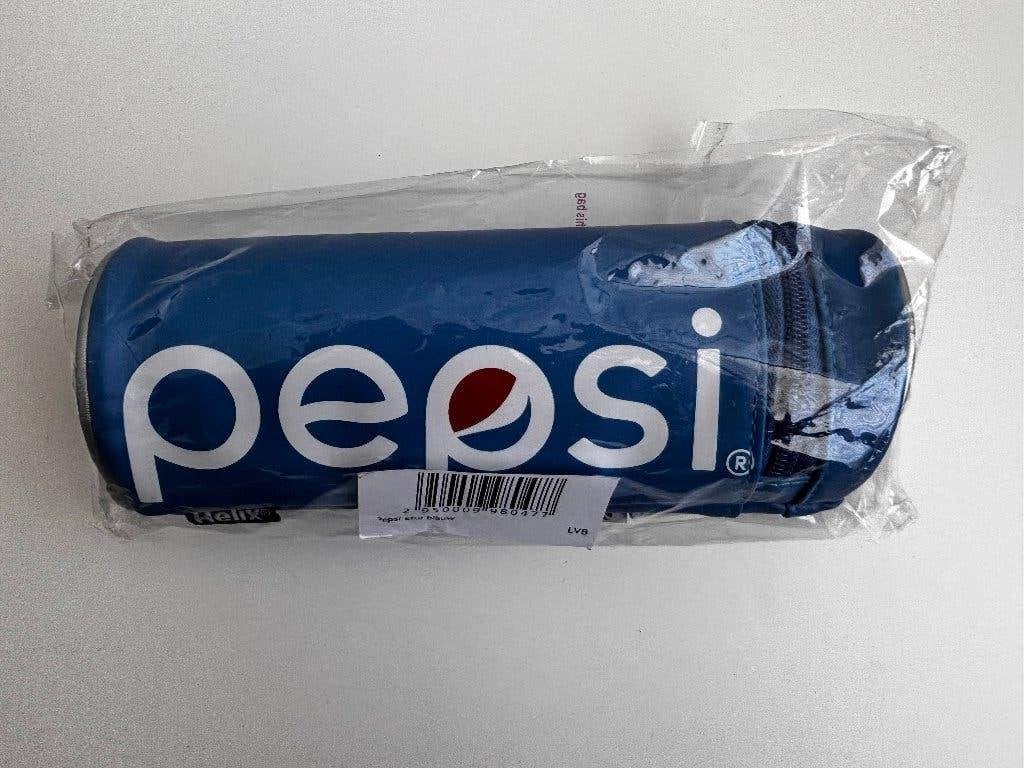 school etui Pepsi pennenetui -Helix kleur blauw NIEUW, Ophalen of Verzenden, Nieuw