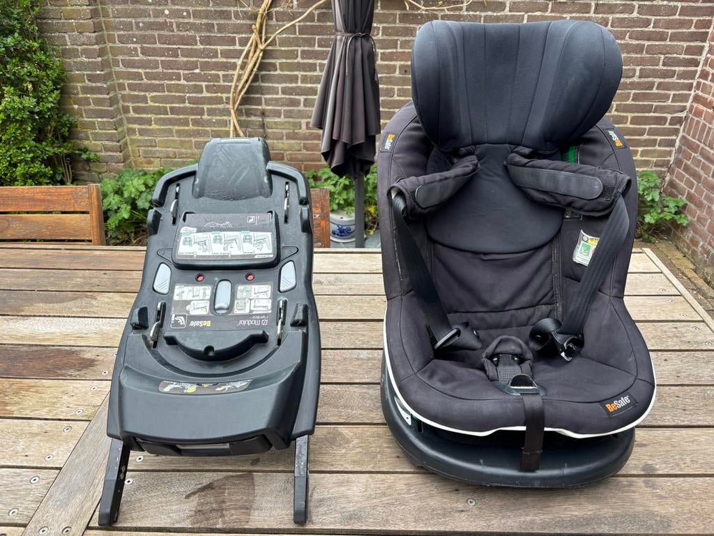 Besafe izi modular I-size Base + Stoel + Zitverkleiner, Gebruikt, 0 t/m 18 kg, Verstelbare rugleuning, Isofix