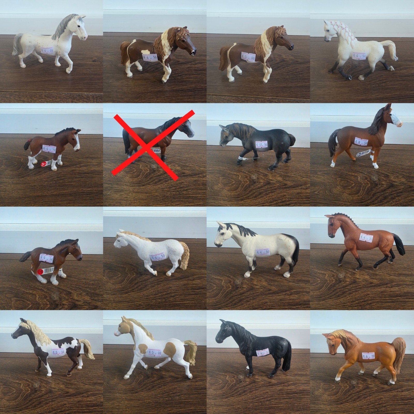 Gigantische Schleich paardjes verzameling, Verzamelen, Dierenverzamelingen, Ophalen of Verzenden, Zo goed als nieuw, Paard, Beeldje of Figuurtje