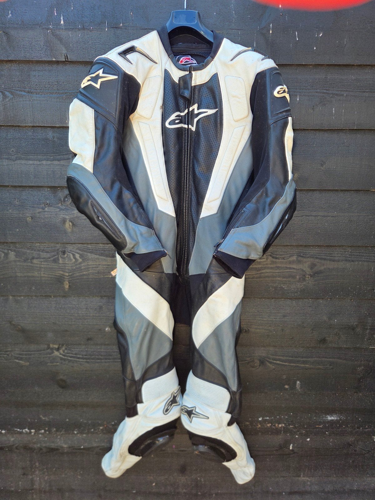 Alpinestars RC-1 - Maat EUR 52 - One-piece, Motoren, Kleding | Motorkleding, Ophalen, Tweedehands
